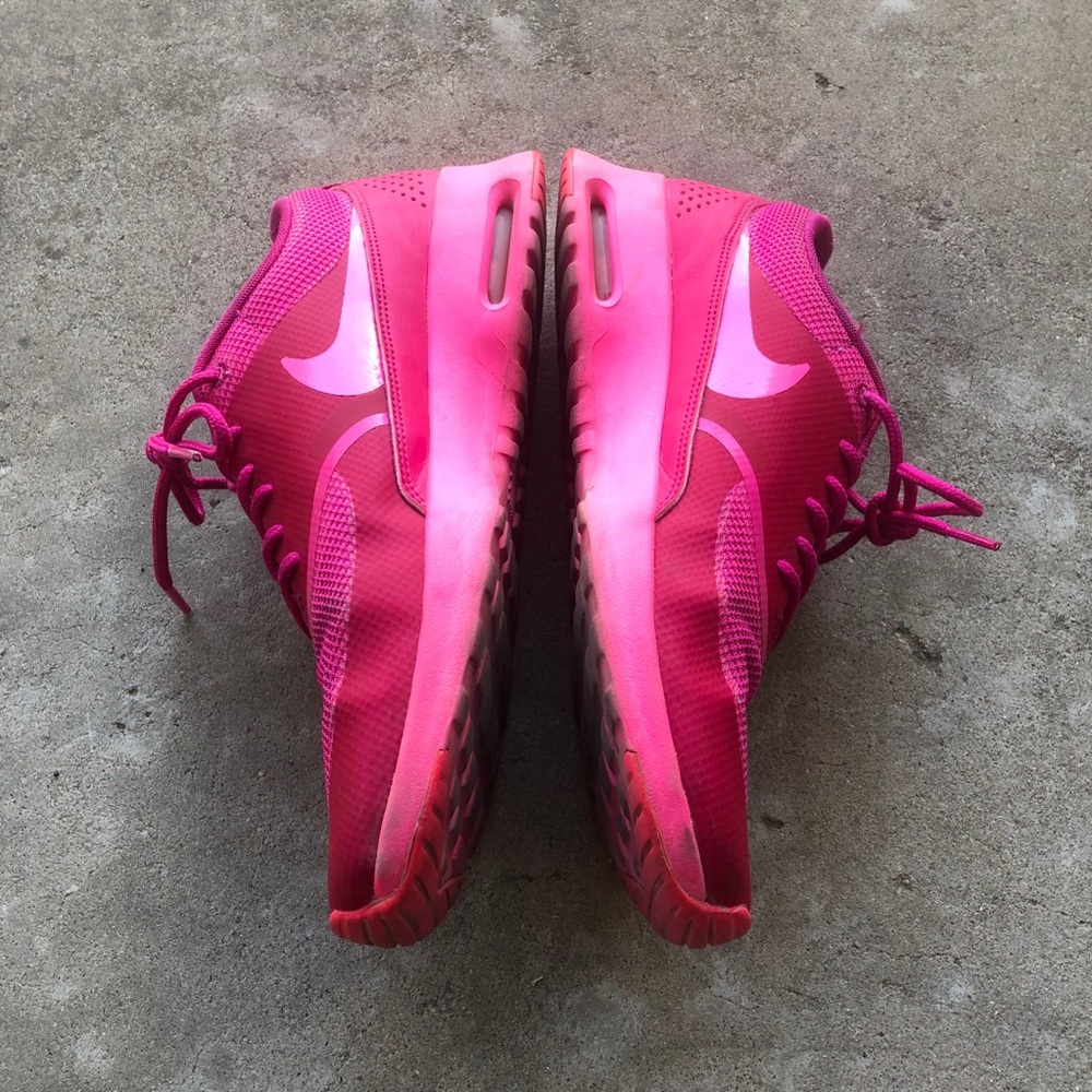 Nike air max Thea running shoes pink